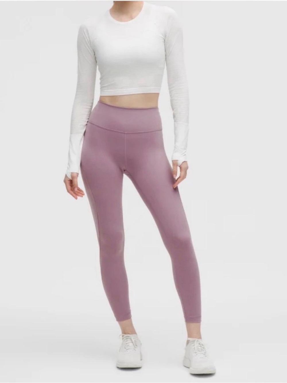 Lululemon Wunder Train mesh panel high rise leggings